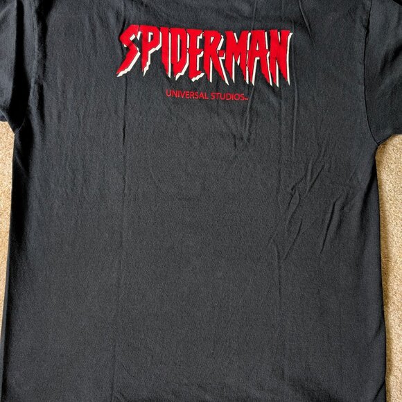 Vintage 90's Universal Studios Orlando MARVEL Spider Man Promo T-shirt Size XL - Picture 6 of 7